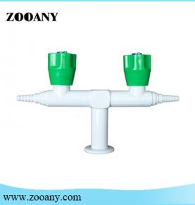 Laboratory 180° double outlet water valve (ZAV1303)