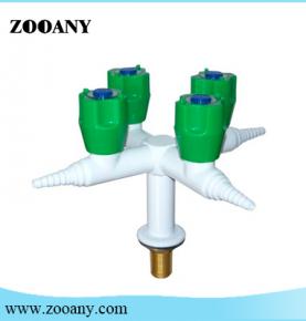 Laboratory four outlet water valve (ZAV1306)