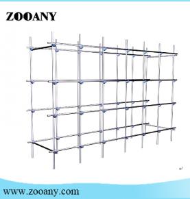 grid frame organic synthesis rack fume hood