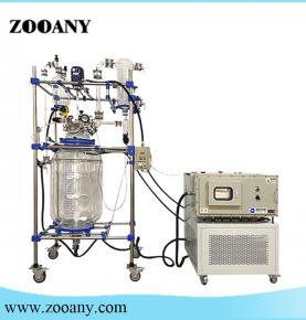 150L Double layer jacket glass reactor with Heater & chiller