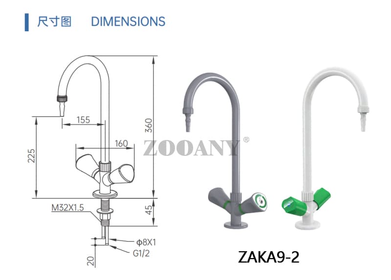 hot and cold water faucet
