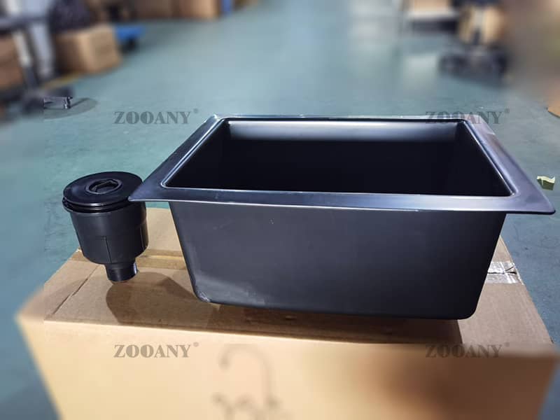 Anti-Odor elbow PP sink photo 1